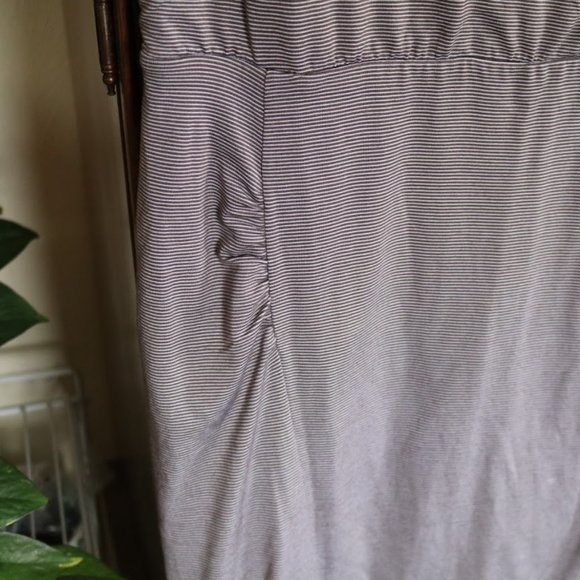 KEEPING Athleta Micro Stripe Westwood Dress Style# 243062 - Picture 10 of 16